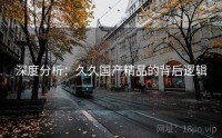 深度分析：久久国产精品的背后逻辑